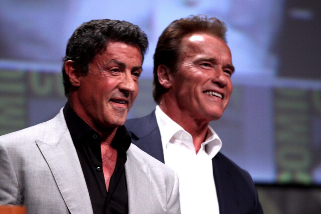 Sylvester Stallone, actor protagonista de Rocky y Rambo, durante la presentación de sus memorias
